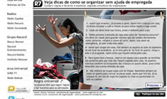 personal organizer na rede record